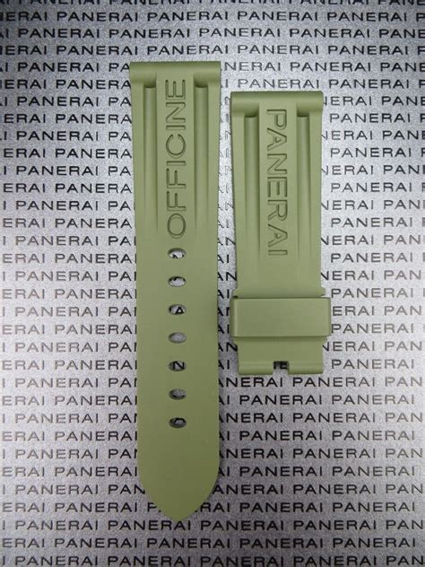 panerai gummiband|panerai watch bands.